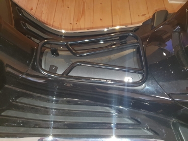 Preview: Gepäckträger Durchstieg - F.A. Italia - Vespa Primavera/Sprint 50-125 ccm (ab Bj. 2013) - schwarz-glänzend